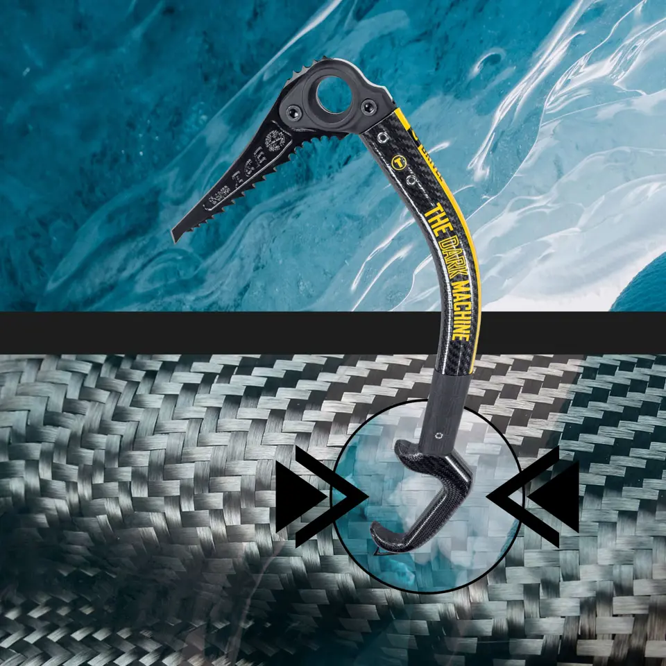 La fibra di carbonio conferisce al prodotto leggerezza e resistenza